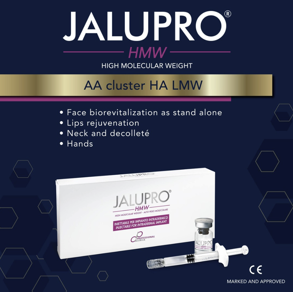 JALUPRO HMW <br>Collagen Booster, Hydratácia a Tvorba kolagénu. Prevencia ochabnutia pleti. 2,5 ml.
