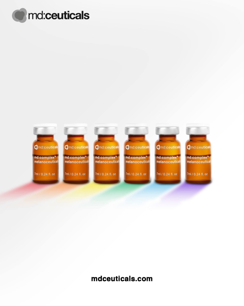 Melanoceuticals CxTM<br>Depigmentačný, antoixidačný<br>zosvetľujúci concentrát<br>5 x 5 ml.           